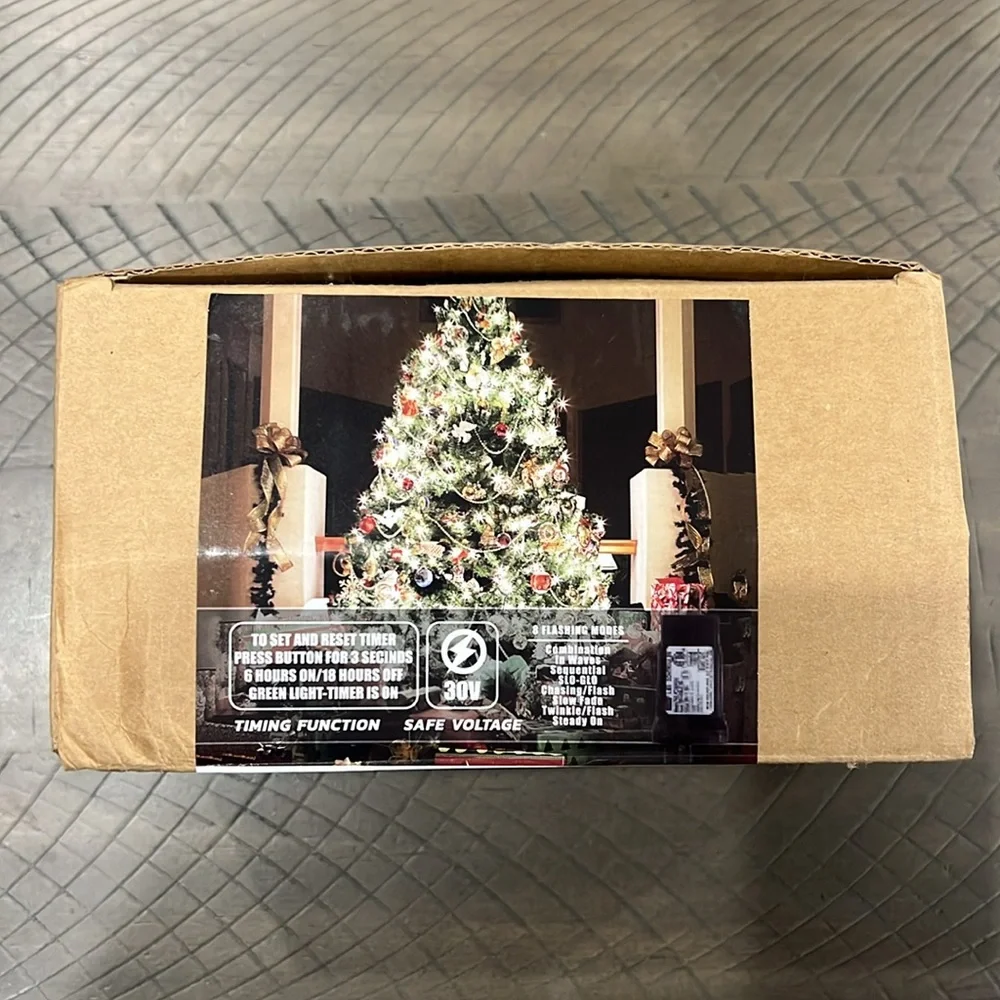 Christmas Tree Lights 400 LED,‎ Christmas Tree, 6.6FT x 16 Lines Fairy Lights